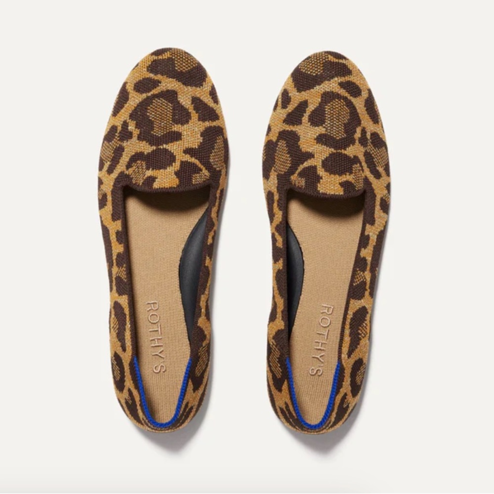 NIB - Rothy’s The Lounge Loafer - metallic cat - 8.5